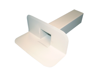 DESAGÜE LATERAL RECTANGULAR PVC