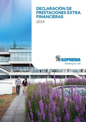 Declaración de prestaciones financiera SOPREMA sostenible