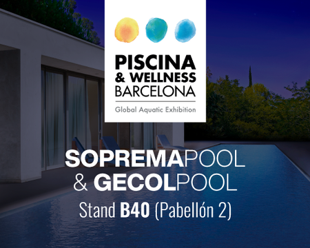 La gama completa de impermeabilización de piscinas en la feria Piscina & Wellness 2023
