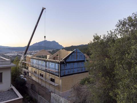 Sopra XPS en la primera Passivhaus Plus de madera en Cataluña