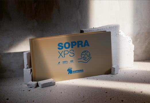 Soprema Sopra Placa de poliestireno extruido XPS SL (125 cm x 60