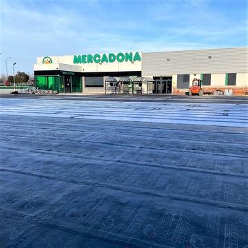 Parking supermercado Mercadona