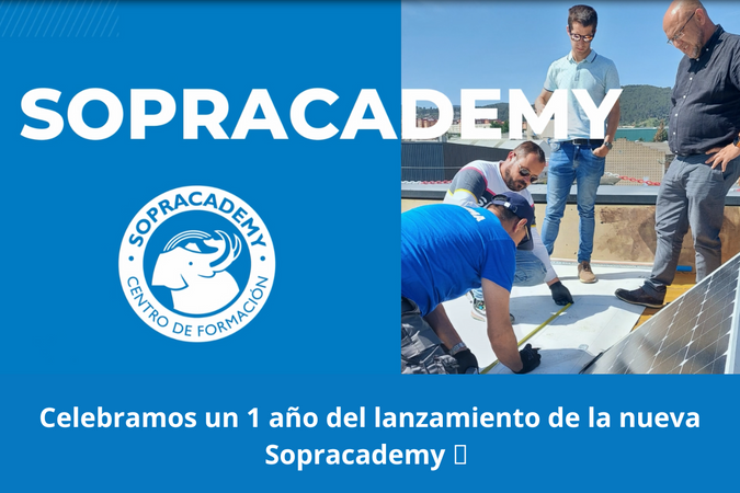 Celebramos 1 año del lanzamiento de la nueva Sopracademy 🎂