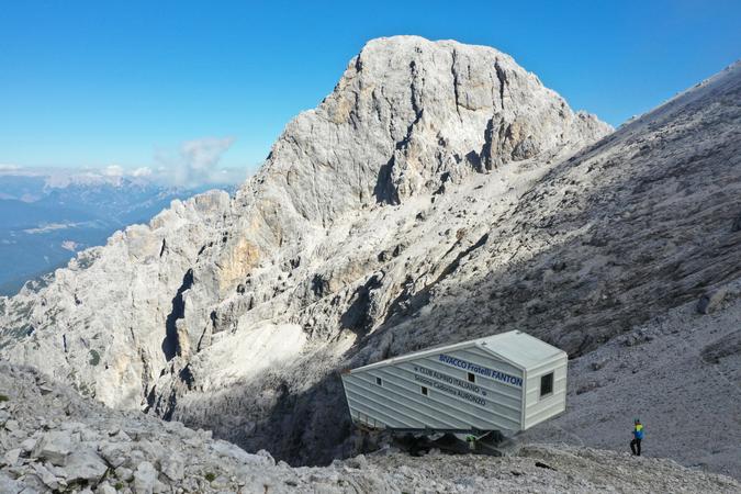 Dolomiti: EL Refugio Fanton