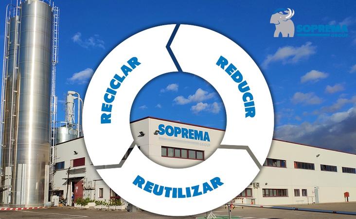 Apostamos por la economía circular con la fabricación de poliestireno extruido SOPRA XPS