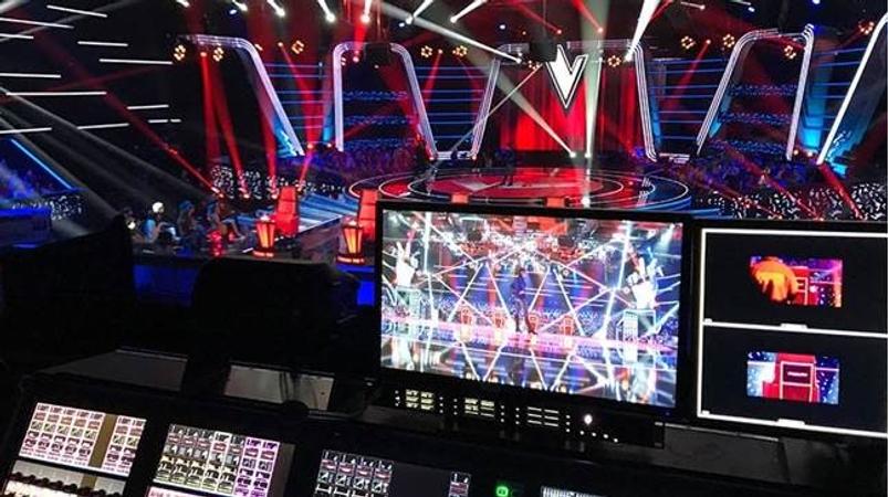 Plató Antena 3 La Voz