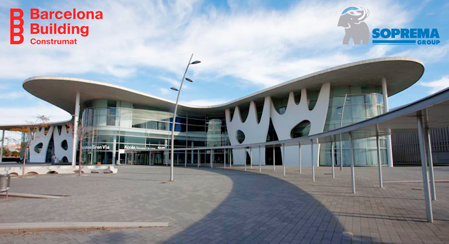 Soprema Iberia participará en la Feria Construmat 2019