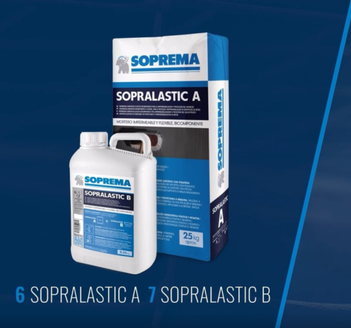 Puesta en obra del Sopralastic A +B