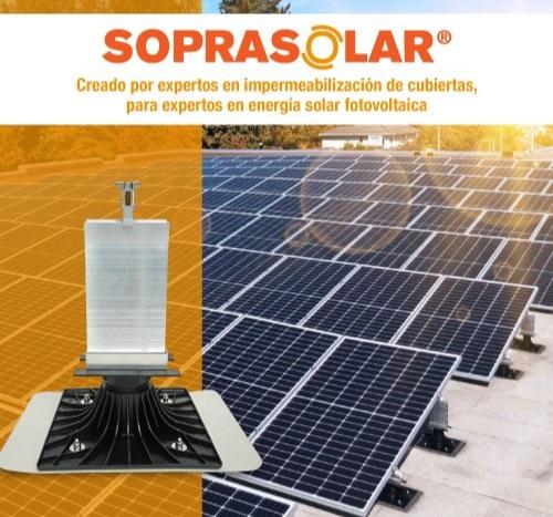 Soporte para paneles solares fotovoltaicos Soprasolar®