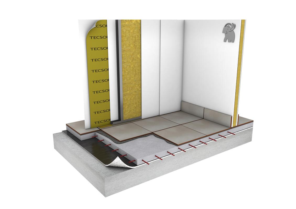 PARTICIONES INTERIORES PARA LA SEPARACIÓN DE OFICINAS DE ACABADOS CON YESO LAMINADO CON REQUERIMIENTOS ACÚSTICOS BÁSICOS