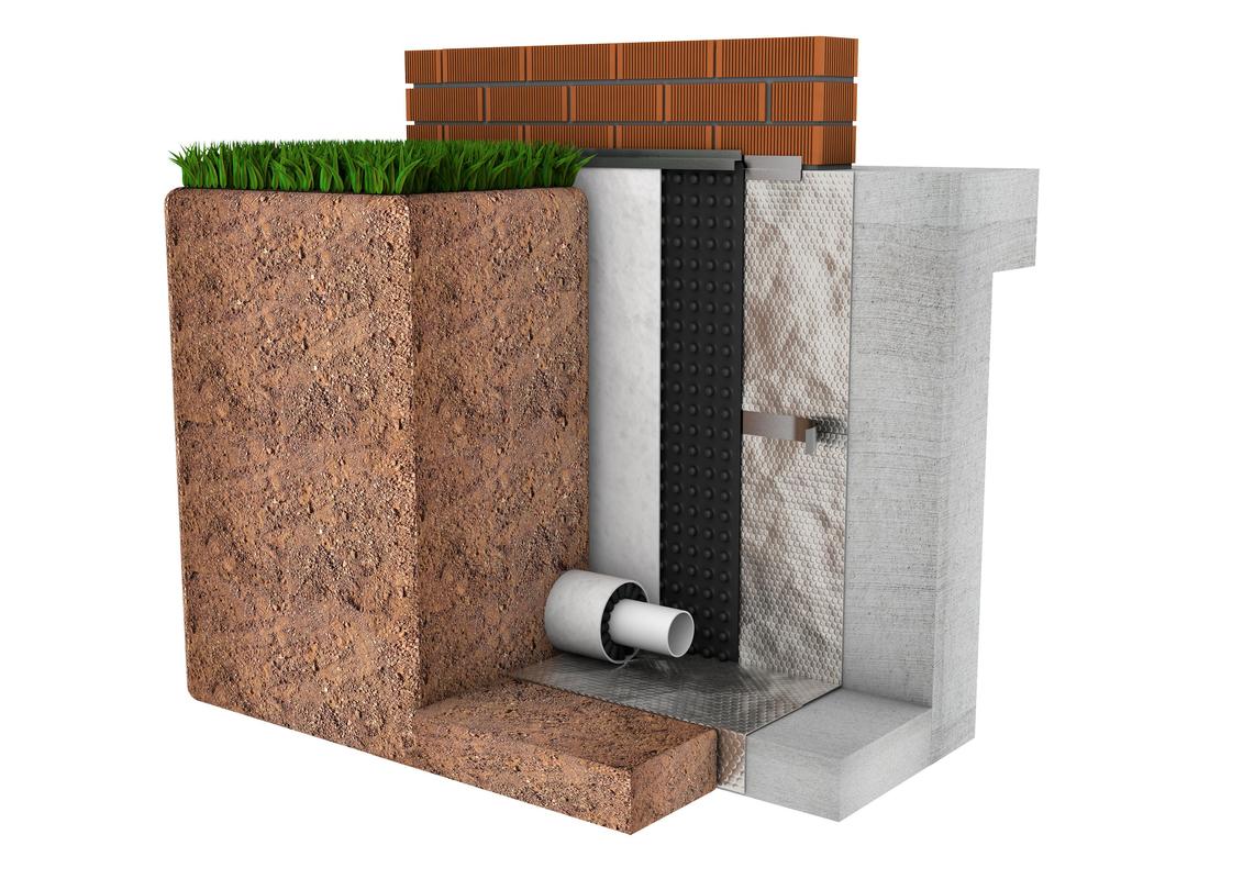 Barrera contra el gas radón en estructuras enterradas SopraReflect