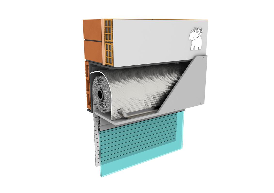 Aislamiento térmico de caja de persiana por el interior de la vivienda SopraReflect