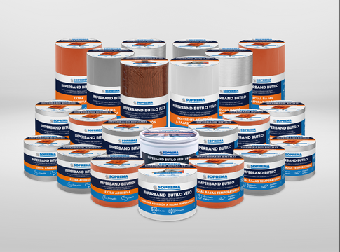 Imperband: gama de bandas de impermeabilización autoadhesivas