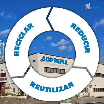 Apostamos por la economía circular con la fabricación de poliestireno extruido SOPRA XPS