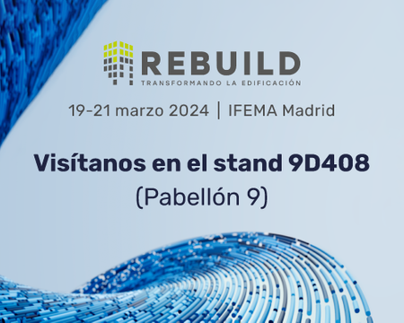 No te pierdas nuestras novedades sostenibles en la feria Rebuild 2024