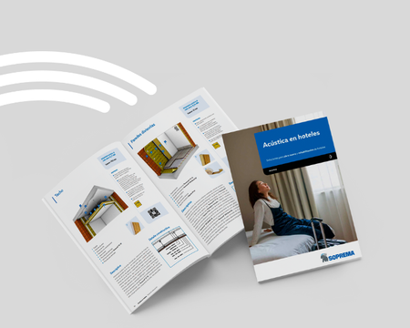 Nuevo catálogo de soluciones acústicas para hoteles: confort, eficiencia y sostenibilidad